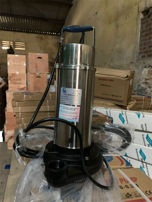 Bơm chìm nước thải Veratti SFm10-28-1.5 Bơm chìm nước thải Veratti SFm10-28-1.5